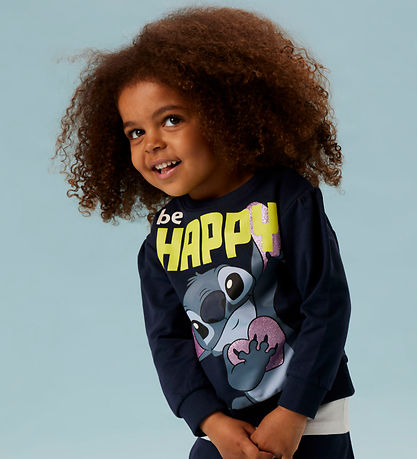 Name It Sweatshirt - NmfDidi - Stitch - Navy Blazer