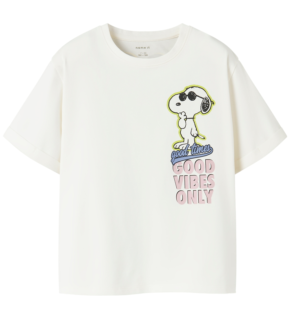 Name It T-Shirt - NkfDylana - Snoopy - Cloud Tänzerin - Name It - 7-8 Jahre (122-128) - T-Shirts