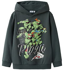 Name It Hættetrøje - NkmDaim - Turtles - Urban Chic