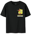 Name It T-shirt - NkmDex - Sponge - Black