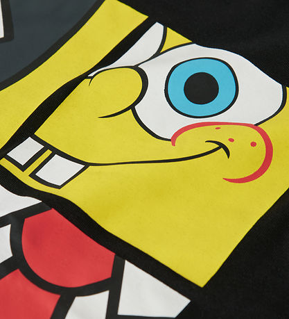 Name It T-shirt - NkmDex - Sponge - Black