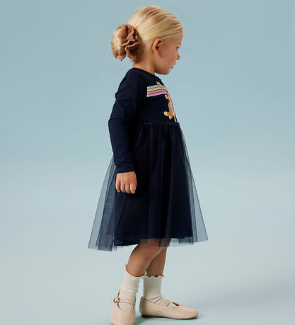 Name It Kjole - NmfJean - Bluey - Navy Blazer