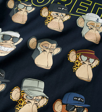 Name It T-shirt - NkmDrey - Bod - Navy Blazer