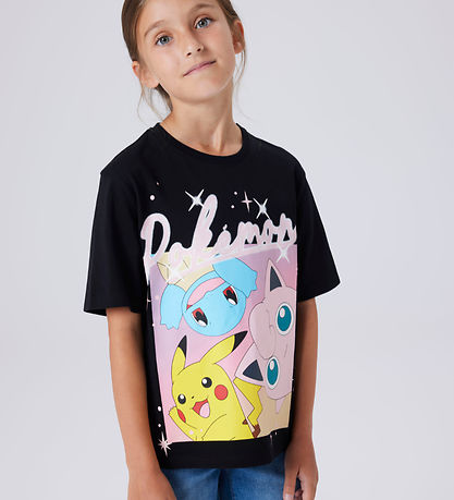 Name It T-shirt - NkfJydi - Pokemon - Black