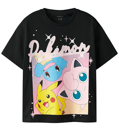 Name It T-shirt - NkfJydi - Pokemon - Black