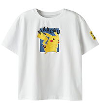 Name It T-shirt - NkmJeb - Pokémon - Bright White