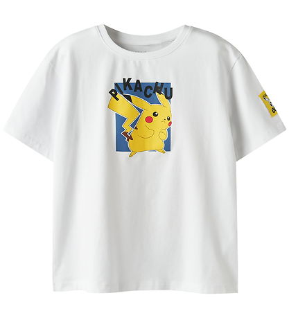 Name It T-shirt - NkmJeb - Pokemon - Bright White