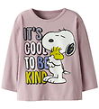 Name It Bluse - NmfDrema - Snoopy - Dawn Pink