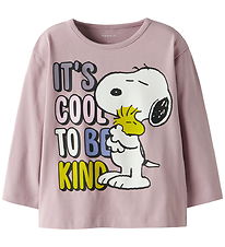 Name It Bluse - NmfDrema - Snoopy - Dawn Pink