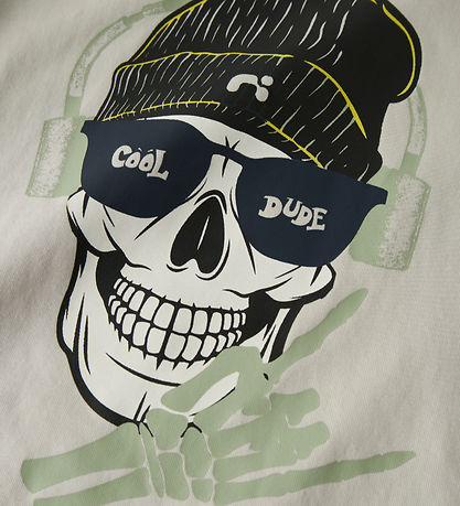 Name It T-shirt - NkmTed - Pumice Stone