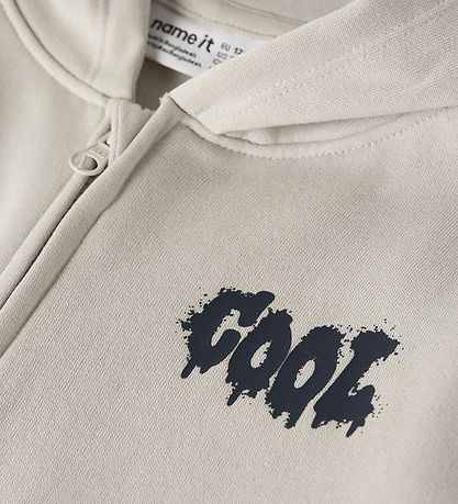 Name It Cardigan - NkmVallen - Pumice Stone/Cool