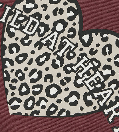 Name It Bluse - NkfVix - Oxblood Red/Wild At Heart