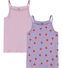 Name It Undertrøjer - Noos - 2-pak - Lavender Hearts