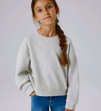 Name It Sweatshirt - Noos - NkfMille - Light Grey Melange