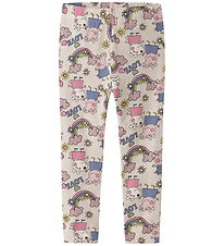 Name It Leggings - NmfDarsy - Gurli Gris - Peyote Melange