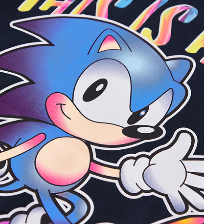 Name It T-shirt - NkmDarius - Sonic - Navy Blazer
