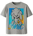 Name It T-shirt - NkmDarius - Sonic - Grey Melange