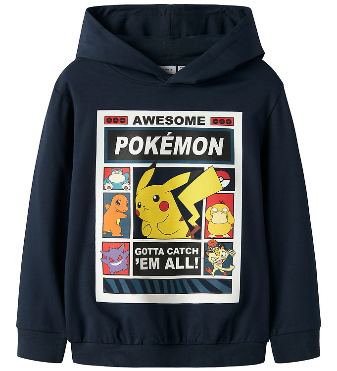 Name It Hættetrøje - Noos - NkmDu - Pokémon - Navy Blazer