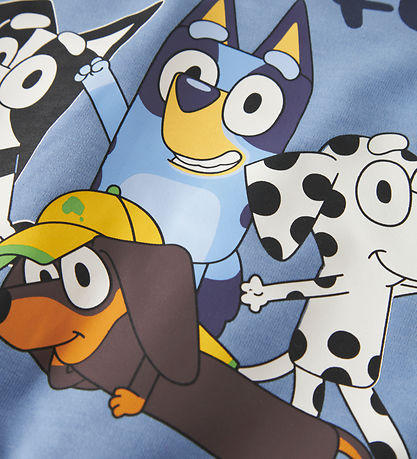 Name It Sweatshirt - NmmJared - Bluey - Endless Sky/ Melange