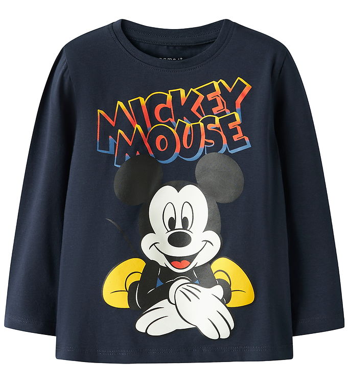 Name It Bluse - NmmDaze - Mickey Mouse - Navy Blazer