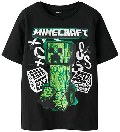 Name it T-shirt - Noos - NkmDi - Minecraft - Black