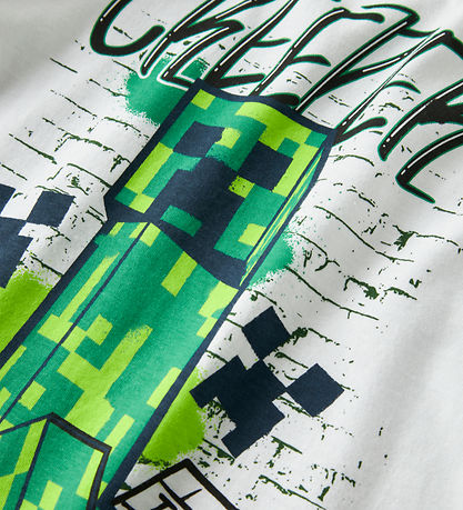 Name it T-shirt - Noos - NkmDi - Minecraft - Bright White
