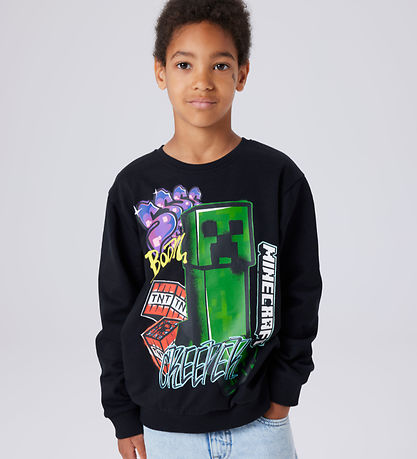 Name It Sweatshirt - Noos - NkmDai - Minecraft - Black