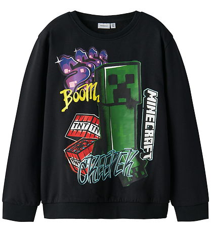 Name It Sweatshirt - Noos - NkmDai - Minecraft - Black