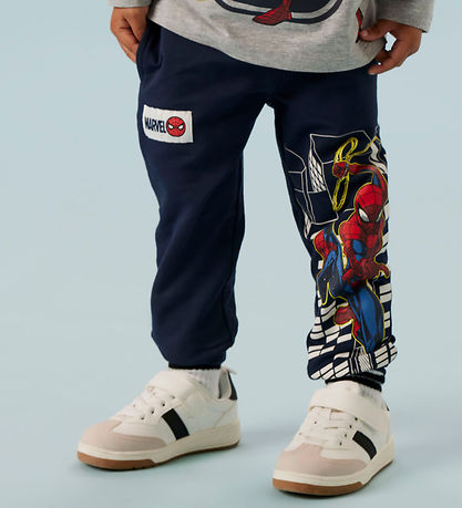 Name It Sweatpants - NmmDion - Spiderman - Navy Blazer