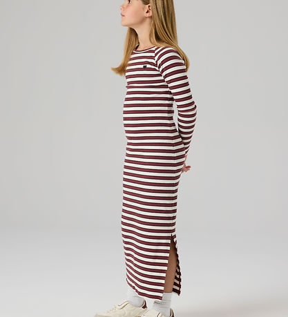 Name It Kjole - NkfTala - Oxblood Red