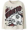 Name It Bluse - NkmValiant - Pumice Stone/ Football