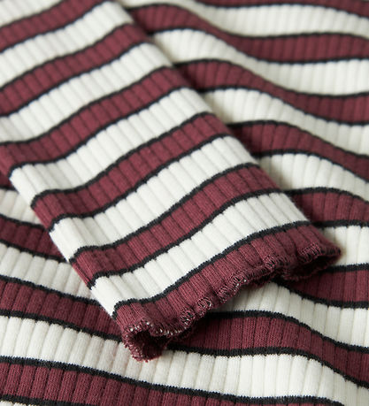 Name It Bluse - Rib - NkfTala - Oxblood Red