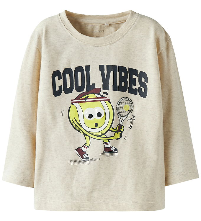 Name It Bluse - NmmTamir - Peyote Melange m. Print