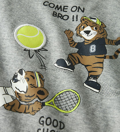 Name It Bluse - NmmTamir - Grey Melange