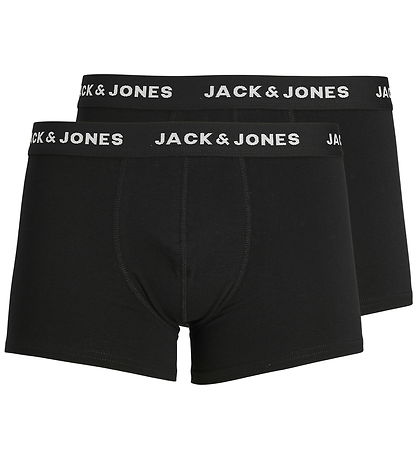 Jack & Jones Boxershorts - 2-Pak - JacJon - Black/Black
