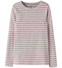 Name it Bluse - NkfSuraja - Pirouette/W.Grey Melange