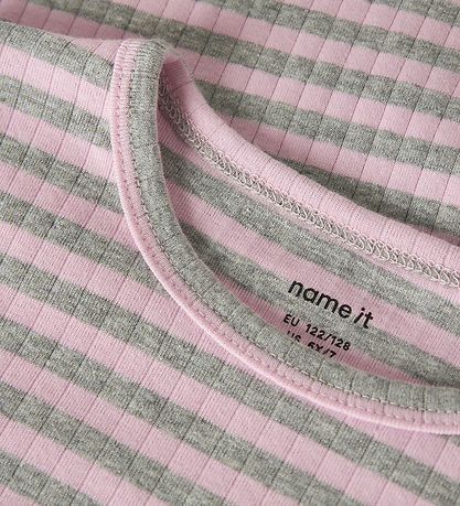 Name it Bluse - NkfSuraja - Pirouette/W.Grey Melange