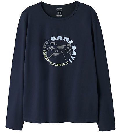 Name it Nattøj - NkmNightset - Navy Blazer