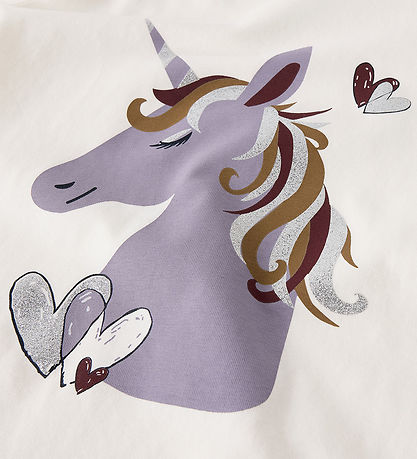 Name it Bluse - NmfTearta - Cloud Dancer