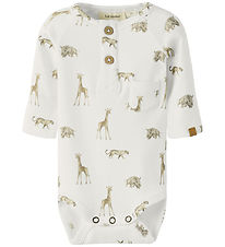 Lil Atelier Body l/æ - NbmGayo -  Coconut Milk/Animals African