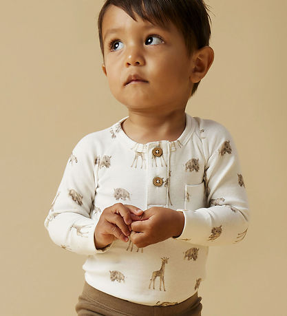 Lil Atelier Body l/æ - NbmGayo -  Coconut Milk/Animals African