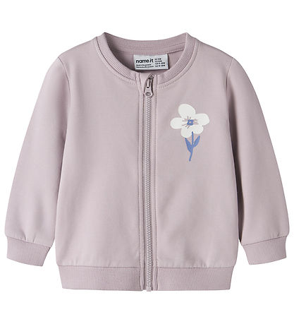 Name it Cardigan - NbfVrillie - Dawn Pink/Flower