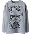Name It Blouse - NkmVolt - Starwars - Grey Melange