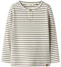 Lil Atelier Bluse - Rib - NmmTonto - Coconut Milk