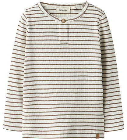 Lil Atelier Bluse - Rib - NmmTonto - Coconut Milk