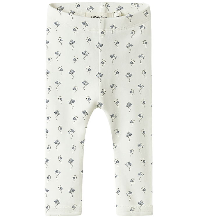 Lil' Atelier Leggings - NmfGayo - Coconut Milk/Bell Flower