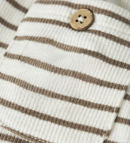 Lil Atelier Bukser - Rib - NbmTonto - Coconut Milk