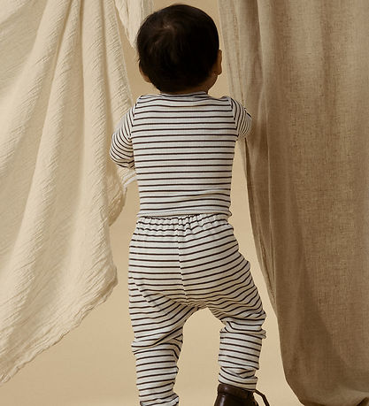 Lil Atelier Bukser - Rib - NbmTonto - Coconut Milk