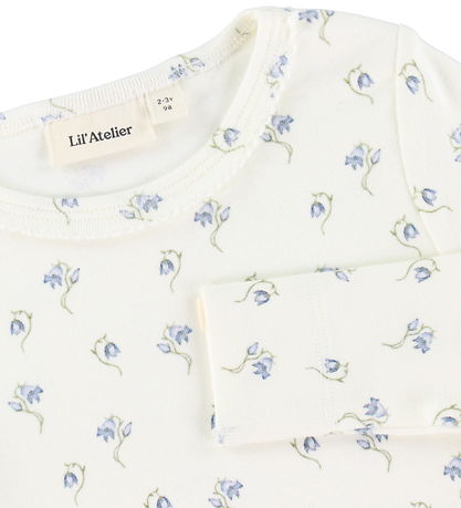 Lil' Atelier Bluse - NmfGayo - Coconut Milk/Bell Flower