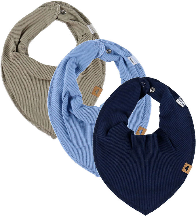 Name It Savlesmække - 3-pak - Rib - NbmYasim - Vintage Khaki/End